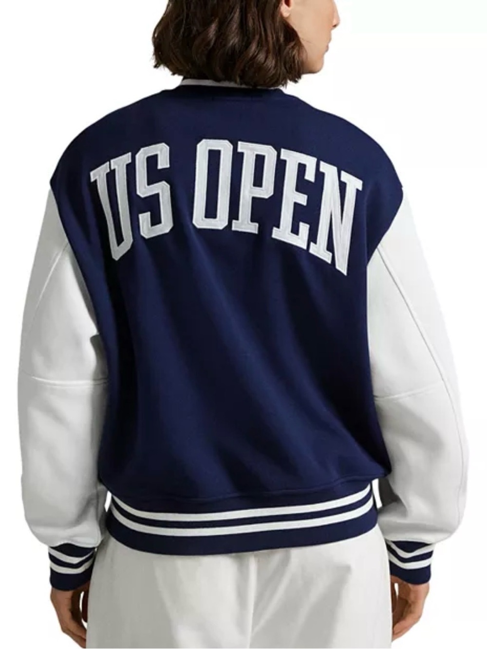 Polo Ralph Lauren US Open Double Knit Baseball Jacket